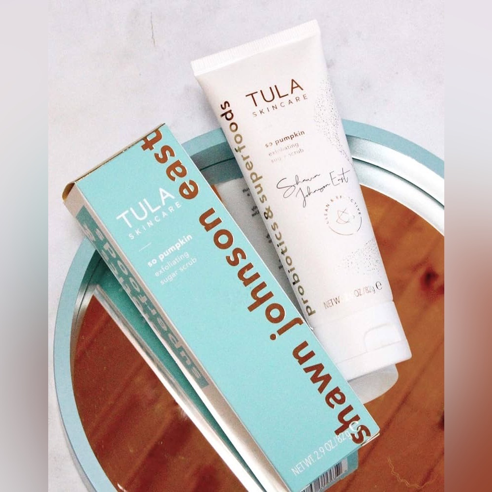 TULA Skin Care So Pumpkin Exfoliating Sugar Scrub NEW